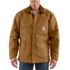 CARHARTT C001 DUCK CHORE COAT BLANKET LINED -down jacket shop CARHARTT C001 DUCK CHORE COAT BLANKET LINED