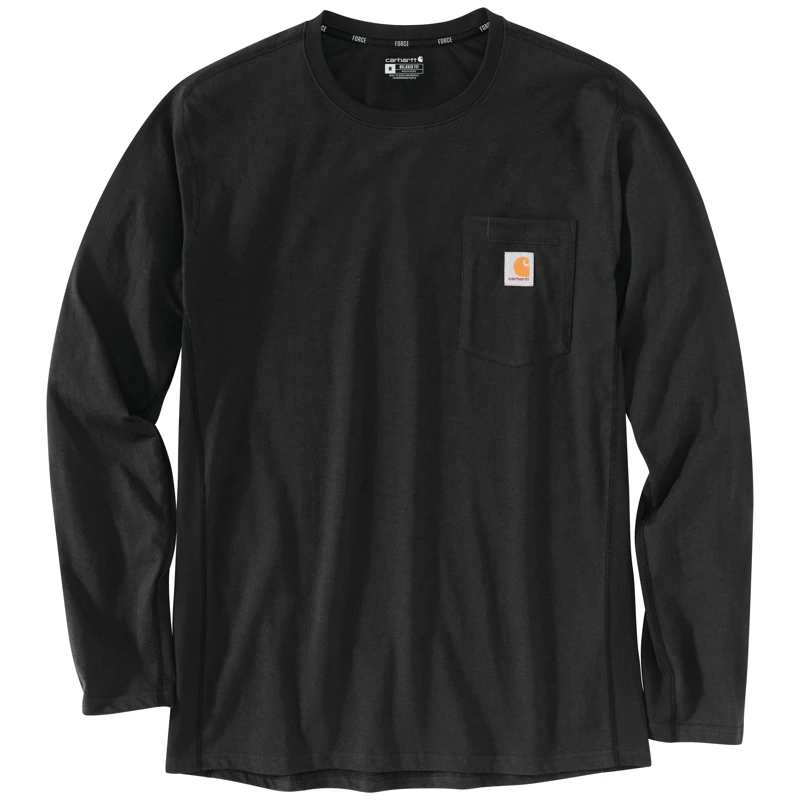 CARHARTT FORCE RELAXED FIT MIDWEIGHT LONG SLEEVE POCKET T SHIRT 104617 - Image 3