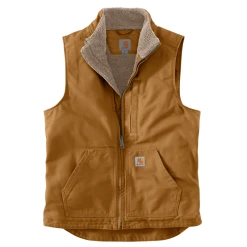 CARHARTT SHERPA LINED MOCK NECK VEST 104277