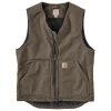 CARHARTT WASHED DUCK SHERPA LINED VEST 104394 1 CARHARTT WASHED DUCK SHERPA LINED VEST 104394 -down jacket shop CARHARTT WASHED DUCK SHERPA LINED VEST 104394