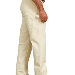 DICKIES 2053NT MEN'S PAINTER'S DOUBLE KNEE UTILITY PANTS IN NATURAL BEIGE 47 DICKIES 2053NT MEN'S PAINTER'S DOUBLE KNEE UTILITY PANTS IN NATURAL BEIGE -down jacket shop DIK 2053NT Rside