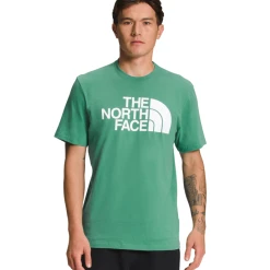 THE NORTH FACE Mens' Short Sleeve Half Dome Tee -down jacket shop EvoShopify TNF 812M N11 S