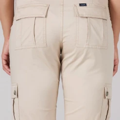 LEE WOMEN'S FLEX TO GO RELAXED FIT CARGO CAPRI IN OXFORD TAN 12 LEE WOMEN'S FLEX TO GO RELAXED FIT CARGO CAPRI IN OXFORD TAN -down jacket shop LEE 112314364 OXFT BackDetail