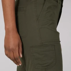 LEE WOMEN'S FLEX TO GO RELAXED FIT CARGO BERMUDA IN FRONTIER OLIVE 10 LEE WOMEN'S FLEX TO GO RELAXED FIT CARGO BERMUDA IN FRONTIER OLIVE -down jacket shop LEE 2314349 Detail1