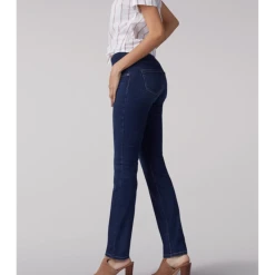 LEE WOMEN'S SCULPTING SLIM FIT SLIM LEG PULL ON JEAN IN INFINITY -down jacket shop LEE 3517933 SIDE