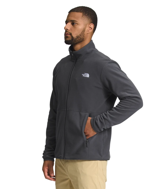 THE NORTH FACE Men's TKA Glacier Full Zip Fleece Jacket NF0A4AJC 6 THE NORTH FACE Men's TKA Glacier Full Zip Fleece Jacket NF0A4AJC - Image 4