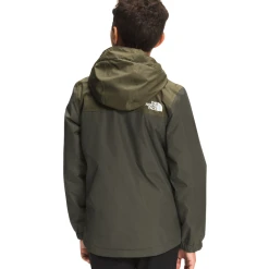 THE NORTH FACE BOYS' WARM STORM RAIN JACKET -down jacket shop NF0A53C9 189 back