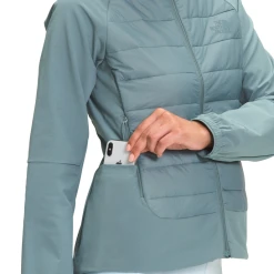 THE NORTH FACE WOMEN'S SHELTER COVE HYBRID JACKET 11 THE NORTH FACE WOMEN'S SHELTER COVE HYBRID JACKET -down jacket shop NF0A5J7E A9L alt1