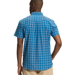 THE NORTH FACE Men's Loghill Short Sleeve Shirt -down jacket shop NF0A5J9Z IRD back