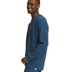 THE NORTH FACE Mens's Waffle Crew NF0A7USI 9 THE NORTH FACE Mens's Waffle Crew NF0A7USI -down jacket shop NF0A7USI HDC model34