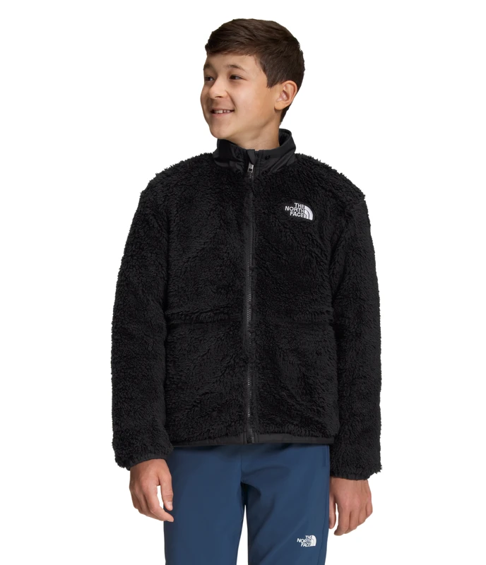 THE NORTH FACE Boy's Reversible Mount Chimbo Full-Zip Hooded Jacket 4 THE NORTH FACE Boy's Reversible Mount Chimbo Full-Zip Hooded Jacket - Image 2