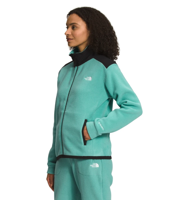 THE NORTH FACE WOMEN'S ALPINE POLARTEC 200 FULL ZIP JACKET 5 THE NORTH FACE WOMEN'S ALPINE POLARTEC 200 FULL ZIP JACKET - Image 3