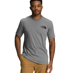 THE NORTH FACE Short Sleeve Box NSE Tee 28" Length -down jacket shop NF0A812H I4G hero 1