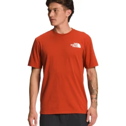 THE NORTH FACE Short Sleeve Box NSE Tee 28" Length -down jacket shop NF0A812H SV6 back