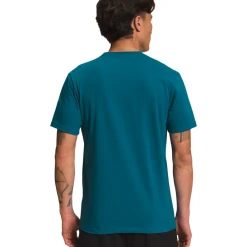 THE NORTH FACE Mens' Short Sleeve Half Dome Tee -down jacket shop NF0A812M HOV back 1
