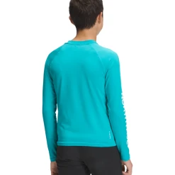 THE NORTH FACE Boys' Amphibious Long Sleeve Sun Tee -down jacket shop NF0A81XD HB8 back