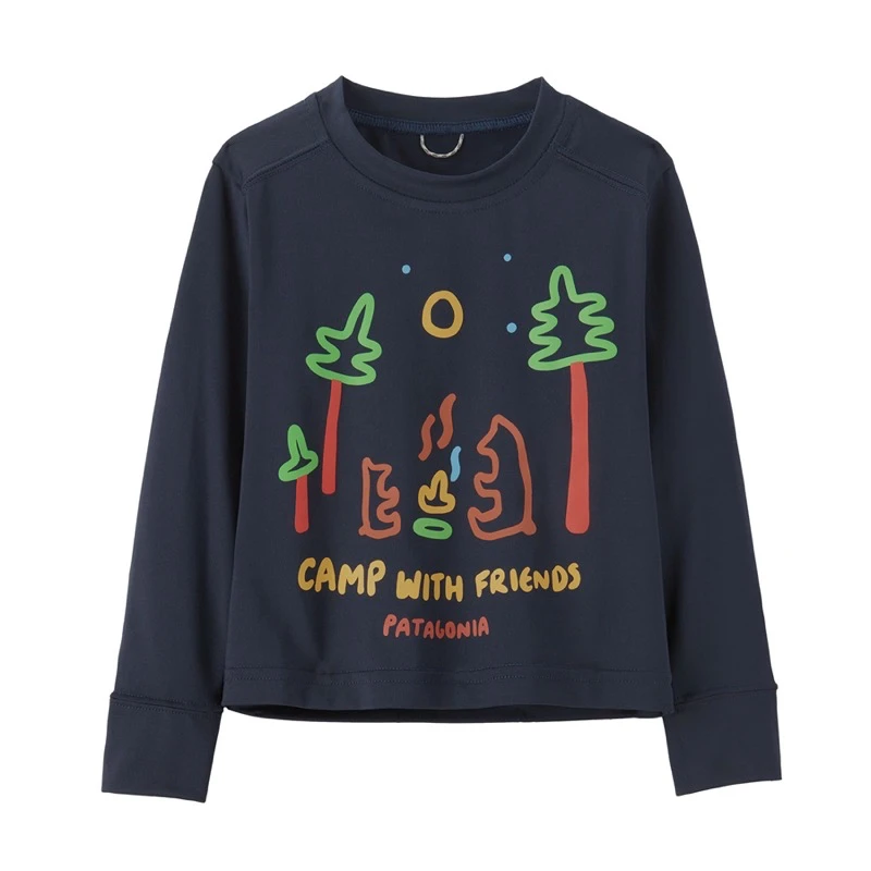 PATAGONIA Baby Long Sleeved Capilene Silkweight UPF T Shirt #61246 7 PATAGONIA Baby Long Sleeved Capilene Silkweight UPF T Shirt #61246 - Image 5