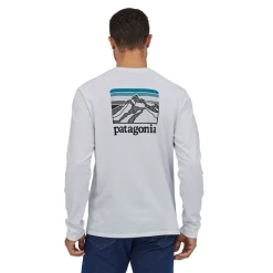PATAGONIA Men's Long Sleeved Line Logo Ridge ResponsibiliTee #38517
