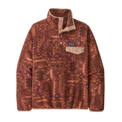 PATAGONIA Women's Lightweight Synchilla Snap T Fleece Pullover -down jacket shop PATAGONIA WOMENS LIGHTWEIGHT SYNCHILLA SNAP T FLEECE PULLOVER WASN XS