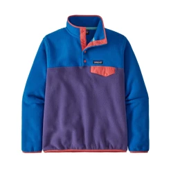 PATAGONIA Women's Lightweight Synchilla Snap T Fleece Pullover -down jacket shop PATAGONIA Womens Lightweight Synchilla Snap T Fleece Pullover PEPL XS