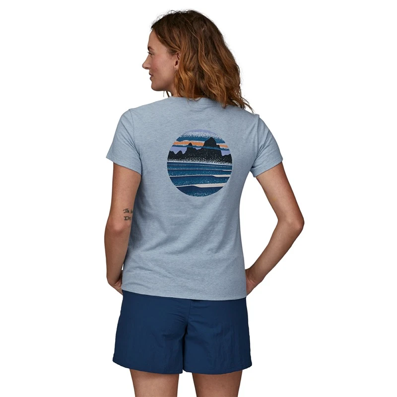 PATAGONIA Women's Skyline Stencil Responsibili Tee #37684