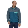 PATAGONIA Men's Lightweight Synchilla Snap T Fleece Pullover #25551 -down jacket shop PAT 25551 WAVB ZT1