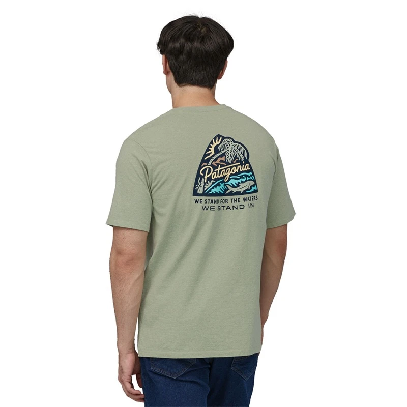 PATAGONIA Men's Take A Stand Responsibili Tee #37591 4 PATAGONIA Men's Take A Stand Responsibili Tee #37591 - Image 2