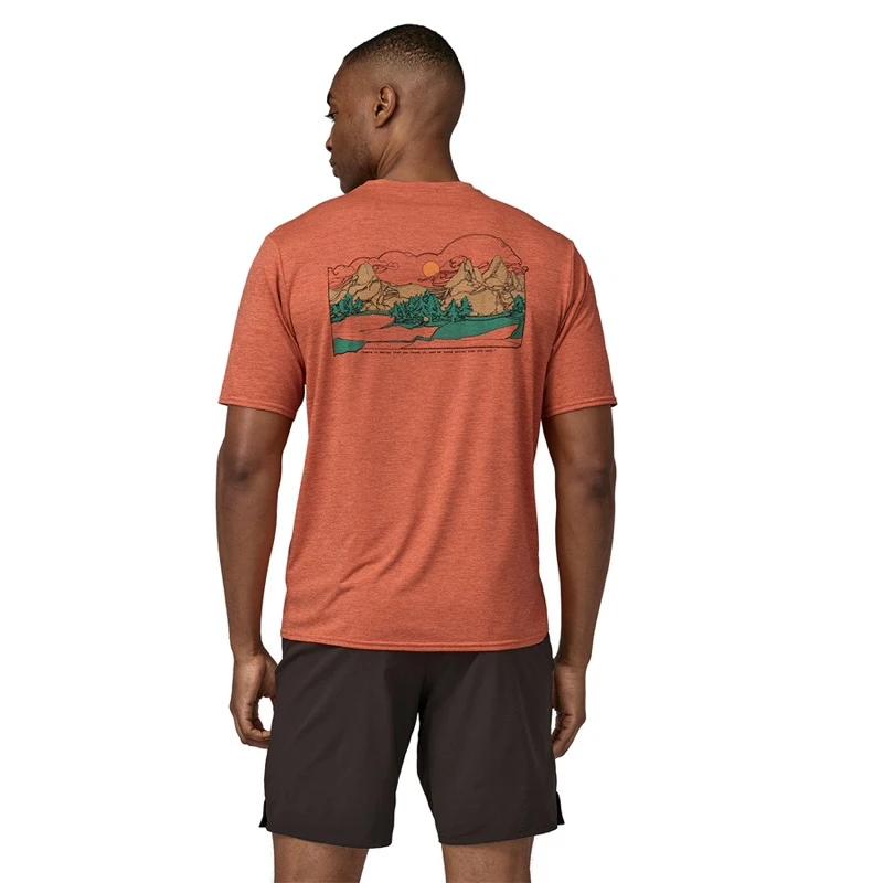 PATAGONIA Mens' Capilene Cool Daily Graphic Shirt_Lands #45385 4 PATAGONIA Mens' Capilene Cool Daily Graphic Shirt_Lands #45385 - Image 2