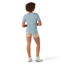 SMARTWOOL Women's Merino Sport Ultralite V Neck Short Sleeve 9 SMARTWOOL Women's Merino Sport Ultralite V Neck Short Sleeve -down jacket shop SMA 16539 LEAD M2