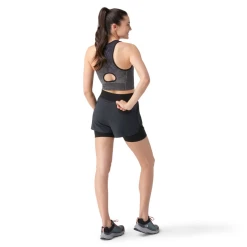 SMARTWOOL Women's Intraknit Active Lined Short -down jacket shop SMA 1685 BLK M2