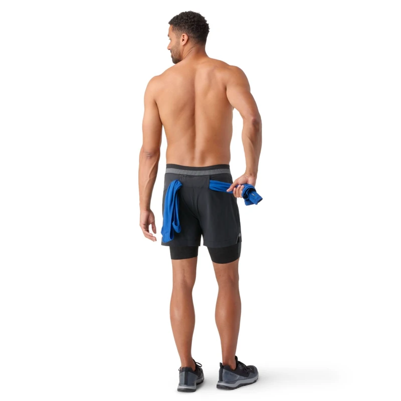 SMARTWOOL Men's Intraknit Active Lined Short 5 SMARTWOOL Men's Intraknit Active Lined Short - Image 3