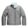THE NORTH FACE GIRLS' REVERSIBLE MOSSBUD SWIRL JACKET -down jacket shop THE NORTH FACE GIRLS REVERSIBLE MOSSBUD SWIRL JACKET