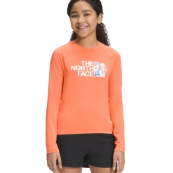 THE NORTH FACE Girls' Amphibious Long Sleeve Sun Tee