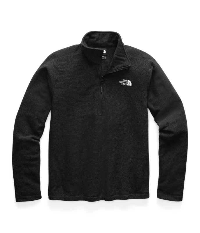 THE NORTH FACE MEN'S TEXTURED CAP ROCK 1/4 ZIP FLEECE
