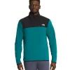 THE NORTH FACE Men's TKA GLacier 1/4 Zip Pullover Fleece NF0A48KR -down jacket shop THE NORTH FACE Mens TKA GLacier 14 Zip Pullover Fleece NF0A48KR