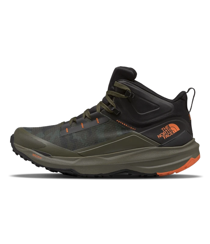 THE NORTH FACE Mens' VECTIV Exploris 2 Mid Futurelight In New Taupe Green Camo