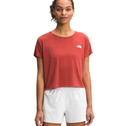 THE NORTH FACE WOMEN'S WANDER CROSSBACK SHORT SLEEVE -down jacket shop THE NORTH FACE WOMENS WANDER CROSSBACK SHORT SLEEVE UBR XS