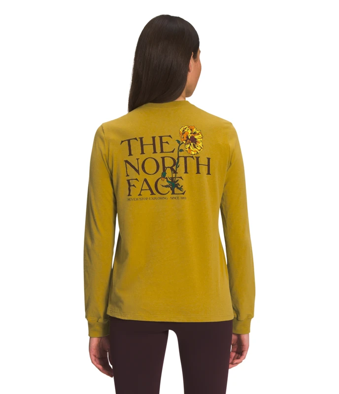 THE NORTH FACE Women's Long Sleeve Graphic Injection Tee NF0A7UPD 3 THE NORTH FACE Women's Long Sleeve Graphic Injection Tee NF0A7UPD
