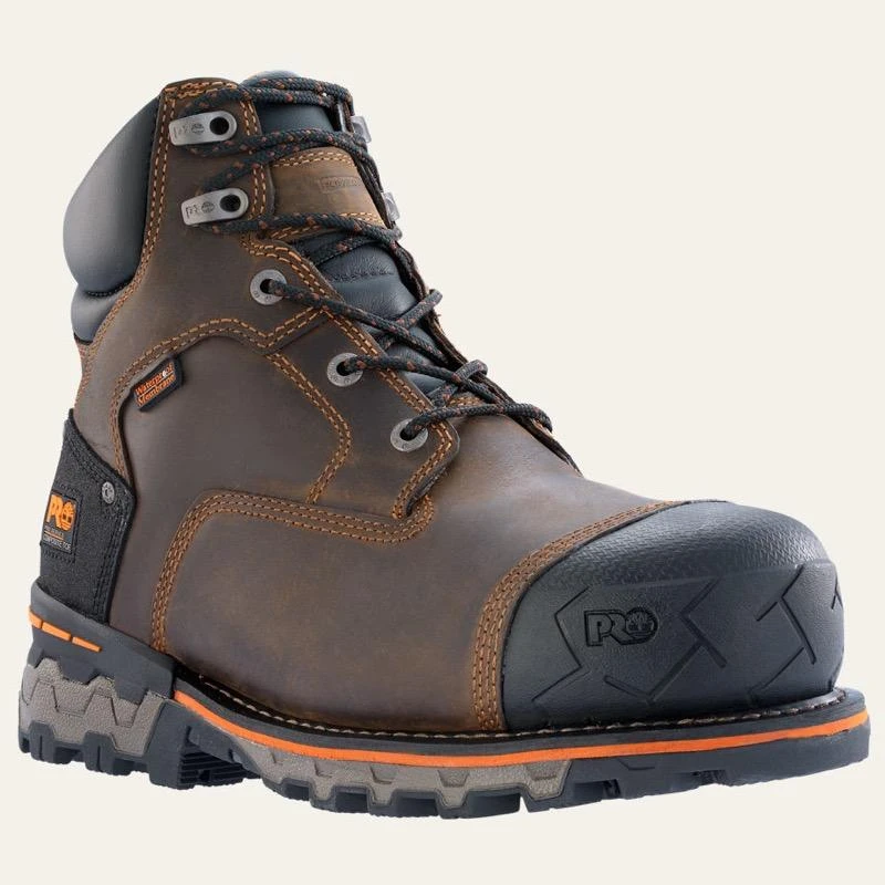 TIMBERLAND MEN'S TIMBERLAND PRO® BOONDOCK 6" WATERPROOF COMPOSITE TOE WORK BOOT 92615