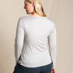 Toad&Co TOAD & CO Women's Rose Long Sleeve Tee 12 Toad&Co TOAD & CO Women's Rose Long Sleeve Tee -down jacket shop TNC T1241034 HGRY back