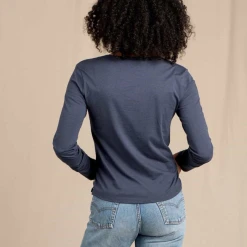 Toad&Co TOAD & CO Women's Rose Long Sleeve Tee 13 Toad&Co TOAD & CO Women's Rose Long Sleeve Tee -down jacket shop TNC T1241034 TRNV back