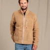 Toad&Co TOAD & CO MEN'S SESPE SHERPA ZIP JACKET -down jacket shop TOAD CO MENS SESPE SHERPA ZIP JACKET