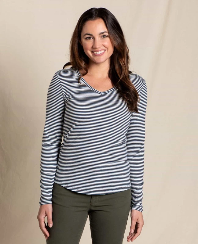 Toad&Co TOAD & CO WOMEN'S MARLEY II LONG SLEEVE TEE 3 Toad&Co TOAD & CO WOMEN'S MARLEY II LONG SLEEVE TEE