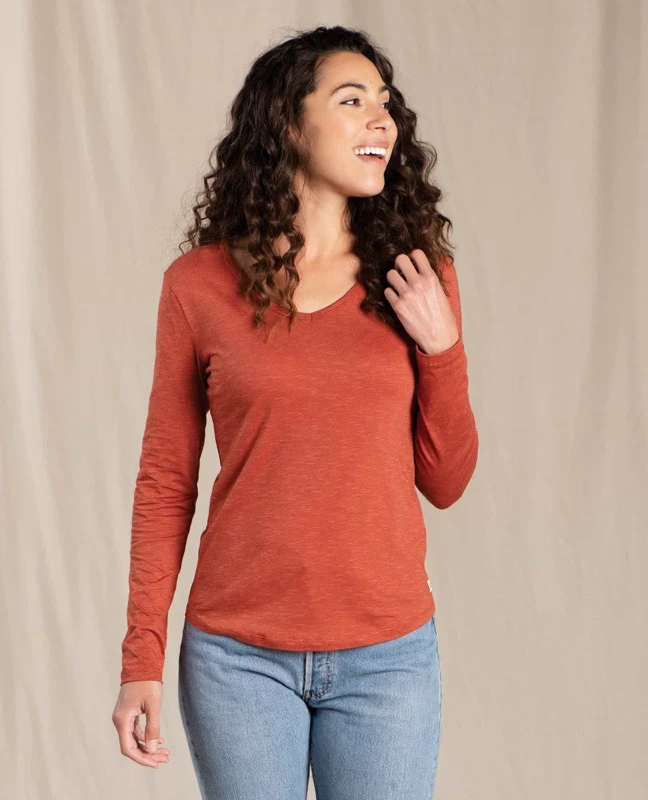 Toad&Co TOAD & CO WOMEN'S MARLEY II LONG SLEEVE TEE 6 Toad&Co TOAD & CO WOMEN'S MARLEY II LONG SLEEVE TEE - Image 4