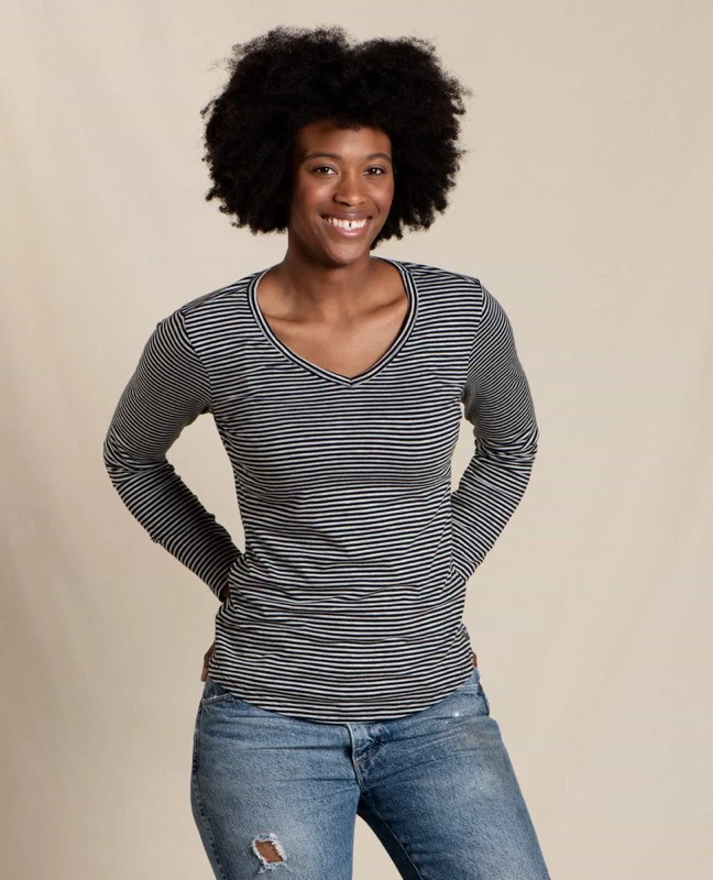 Toad&Co TOAD & CO WOMEN'S MARLEY II LONG SLEEVE TEE 4 Toad&Co TOAD & CO WOMEN'S MARLEY II LONG SLEEVE TEE - Image 2